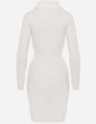 allyson Rochie Albă Tricotată Ulpia