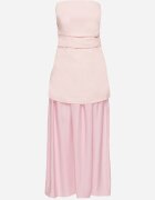 allyson Rochie de cocktail Roz Tip bandeau cu drapaj Izelessa