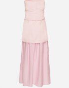 allyson Rochie de cocktail Roz Tip bandeau cu drapaj Izelessa