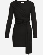 allyson Rochie Neagră Mulate cu Trenă Decorativă Sevilaine