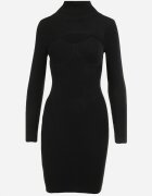 allyson Rochie Neagră Tricotată Ulpia