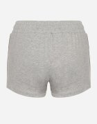 alnwick Pantaloni scurți Gri Din bumbac Cu elastic în talie Cu șnur Și imprimeu decorativ Glaphalia
