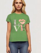 alnwick T-shirt Verde cu Mânecă Scurtă și Imprimeu Decorativ Testolene