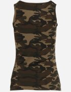 alnwick Top Verde închis De bumbac cu camuflaj Wiarae
