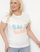 alnwick Tricou Alb cu Imprimeu pe Față Vanneli