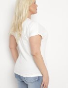 alnwick Tricou Alb cu Imprimeu pe Față Vanneli