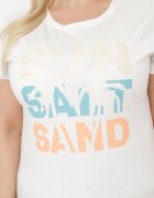 alnwick Tricou Alb cu Imprimeu pe Față Vanneli