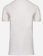 alnwick Tricou Alb din bumbac cu Imprimeu Decorativ Littana