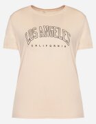 alnwick Tricou Roz cu Inscripție Decorativă Elimetis