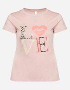 alnwick Tricou roz deschis cu mânecă scurtă și imprimeu decorativ Testolene