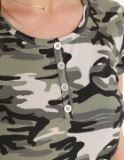 alnwick Tricou Verde Din bumbac Camuflaj Navaria
