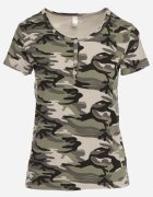 alnwick Tricou Verde Din bumbac Camuflaj Navaria