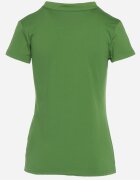 alnwick Tricou Verde din Bumbac cu nasturi metalici Cariena