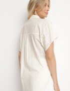 ambitionfly Cămașă Bej închis Din bumbac cu Broderie Decorativă Teladwena