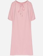 ambitionfly Rochie Roz Tip cutie din bumbac Decorată cu nasturi Amovella