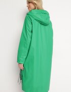 ann gissy Palton Verde Peste Genunchi Cu Glugă Katine