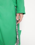 ann gissy Palton Verde Peste Genunchi Cu Glugă Katine