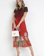 ann gissy Rochie Bordo Eripheis