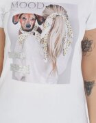 ann gissy Tricou Alb Nesaliria