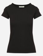 ann gissy Tricou Clasic Din bumbac Negru Zeiola
