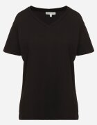 ann gissy Tricou Negru Din Bumbac cu Croială Clasică Iridessae