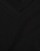 ann gissy Tricou Negru Din Bumbac cu Croială Clasică Iridessae