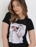 ann gissy Tricou Negru Nesaliria