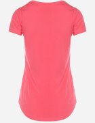 aosen Tricou clasic roz din bumbac decorat cu imprimeu Getantia