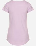 aosen Tricou Clasic Violet din Bumbac Decorat cu Imprimeu Getantia