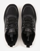apawwa Adidași Negri cu Talpă Groasă cu Motiv Geometric Nedaneira