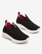 apawwa Adidași Negru-Fucsia cu Partea Superioară Flexibilă Liasoria
