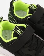 apawwa Adidași sport Negru-Verde cu Perforații și Talpă Reliefată Uriltora