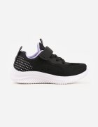 apawwa Adidași Sport Negru-Violet cu Perforații și Talpă Embosată Uriltora