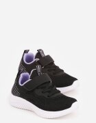 apawwa Adidași Sport Negru-Violet cu Perforații și Talpă Embosată Uriltora
