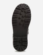 apawwa Ghete cu talpă joasă (tip chelsea) pe talpă cu profil decorate cu aplicație cu sclipici Fenvia Negre