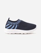 apawwa Pantofi Sport Adidași Bleu marin-Albastru cu Dungi Liramesa