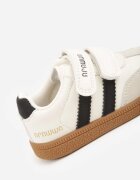 apawwa Pantofi Sport Bej Adidași cu Branț din Piele Naturală și Barete Petogenia