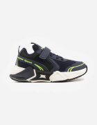 apawwa Pantofi Sport Bleumarin Sneakers cu Motiv Geometric Hythia