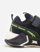 apawwa Pantofi Sport Bleumarin Sneakers cu Motiv Geometric Hythia