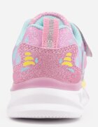 apawwa Pantofi sport cu lumini LED pe talpă groasă cu motiv fluture Calarissa Roz