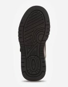 apawwa Pantofi sport din denim cu detaliu embosat decorativ pe laterală Bamatali Negri