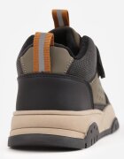 apawwa Pantofi sport din denim cu detaliu embosat decorativ pe laterală Bamatali Negri