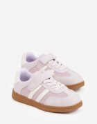 apawwa Pantofi Sport Mov Sneakers cu Branț din Piele și Barete Fyrora