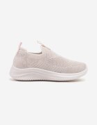 apawwa Pantofi Sport Roz Sneakers cu Partea Superioară Elastică Liasoria
