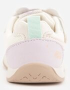 apawwa Pantofi Sport Sneakers Bej cu branț din piele și aplicații 3D Calonisse