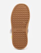apawwa Pantofi Sport Sneakers Bej cu Branț din Piele și Curele și Cartofi Prăjiți Petheleia