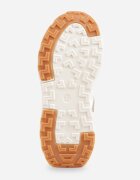 apawwa Pantofi sport sneakers cu scai și branț din piele Ladru Bej
