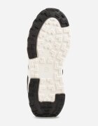 apawwa Pantofi sport sneakers cu scai și branț din piele Ladru Negri