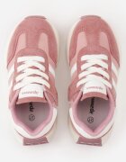 apawwa Pantofi sport sneakers cu scai și branț din piele Myrietara Roz