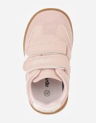 apawwa Pantofi Sport Sneakers Roz cu Branț din Piele Naturală și Curele Petogenia